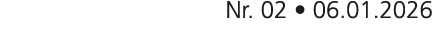 Nr. 02 • 06.01.2026
