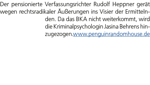 Der pensionierte Verfassungsrichter Rudolf Heppner ger t wegen rechtsradikaler u erungen ins Visier der Ermittelnden...