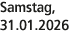 Samstag, 31.01.2026