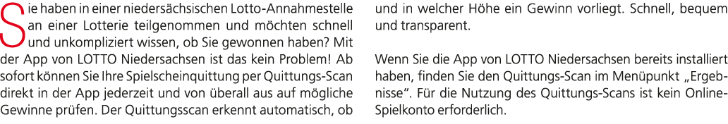 Sie haben in einer nieders chsischen Lotto Annahmestelle an einer Lotterie teilgenommen und m chten schnell und unkom...