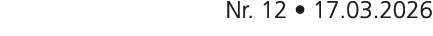 Nr. 12 • 17.03.2026