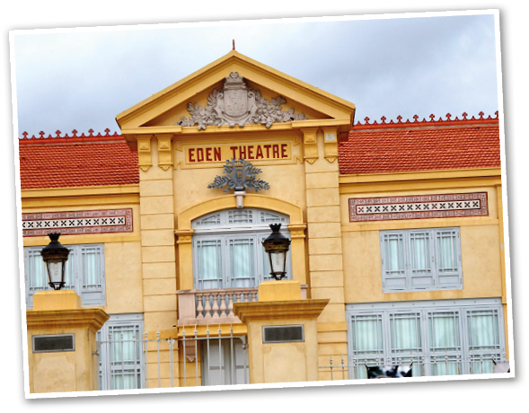 erbaut 1889, erste Filmvorf hrungen von Louis Lumi re Herbst 1895