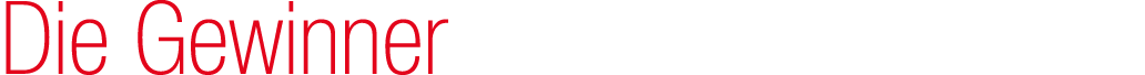 Die Gewinner