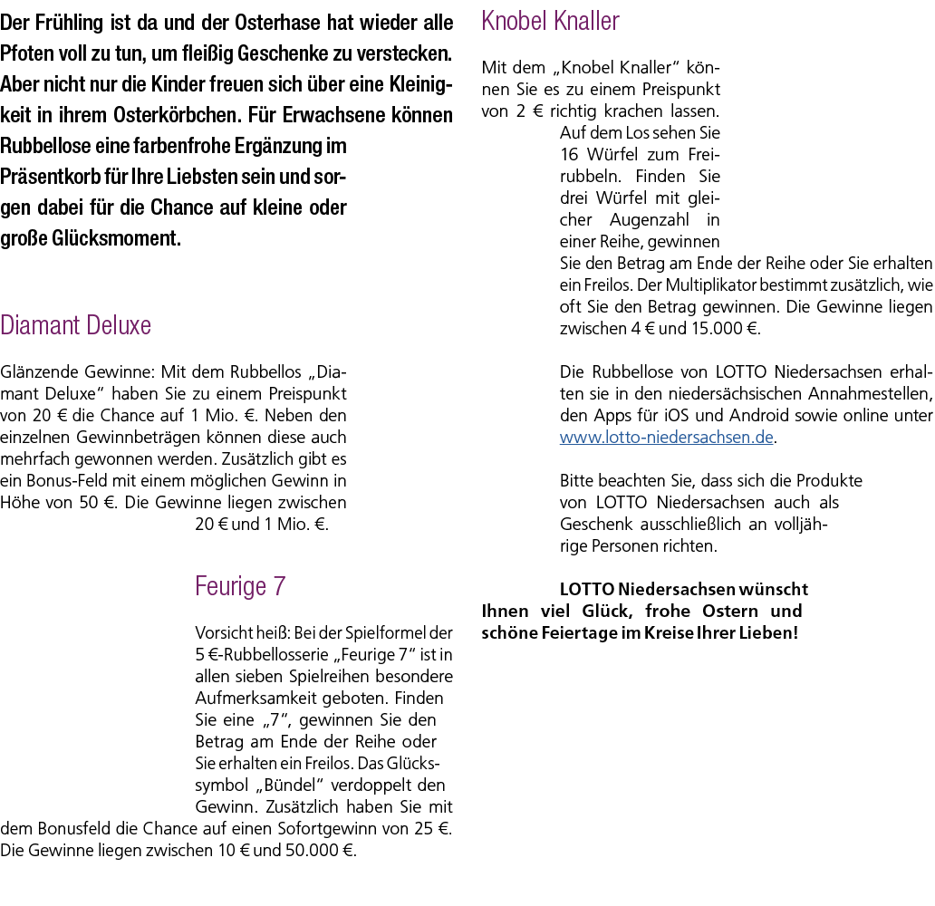 Der Fr hling ist da und der Osterhase hat wieder alle Pfoten voll zu tun, um flei ig Geschenke zu verstecken. Aber ni...