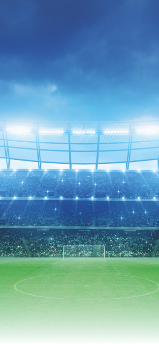 An imaginary stadium is modelled and rendered.