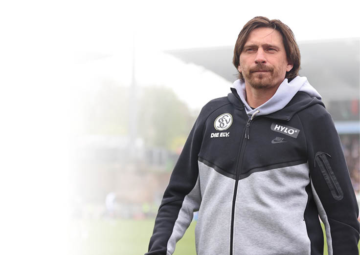 12.04.2026, Fussball, Herren, 2. Bundesliga, Saison 2025/2026, SV 07 Elversberg - FC Schalke 04, Trainer Vincent Wagner (SV 07 Elversberg)