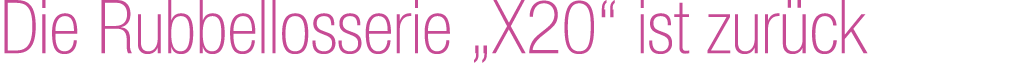 Die Rubbellosserie „X20“ ist zur ck