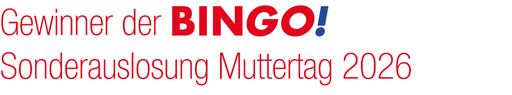 Gewinner der ￼ Sonderauslosung Muttertag 2026