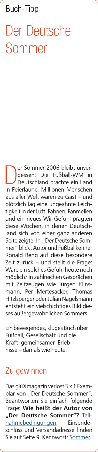 Buch Tipp Der Deutsche Sommer Der Sommer 2006 bleibt unvergessen: Die Fu ball WM in Deutschland brachte ein Land in F...