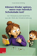 Ein Kind mit zusammengebundenem Haar h lt heimlich eine Schokoladentafel und schaut berrascht, w hrend ein anderes Kind neugierig um eine Ecke sp ht, auf dem Cover eines Buches  ber Kindererziehung.  Beschreibung von KI generiert